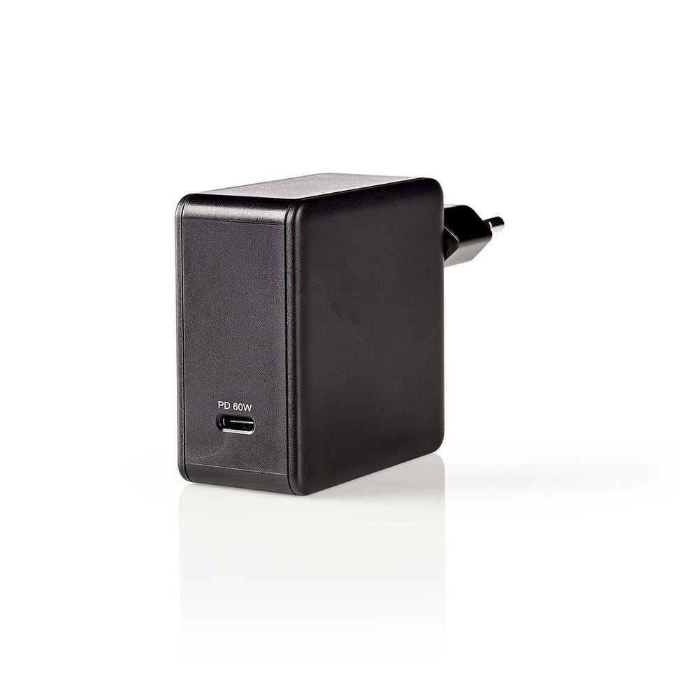 Nedis Chargeur mural USB-C 65W (Noir) — image 3