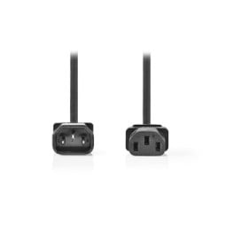 Nedis Rallonge pour PC, moniteur et onduleur noir - 3 mètres