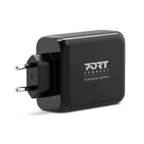 PORT Connect Chargeur Secteur Combo 120W - 2x 100W + 1x 30W USB-C Power Delivery / 1x USB-A — image 2