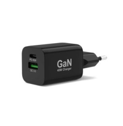 PORT Connect Chargeur Secteur Combo 45W USB-C Power Delivery / USB-A