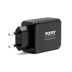PORT Connect Chargeur Secteur Combo 65W 2x USB-C Power Delivery / 1x USB-A — image 2
