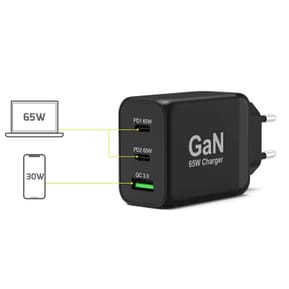 PORT Connect Chargeur Secteur Combo 65W 2x USB-C Power Delivery / 1x USB-A — image 5