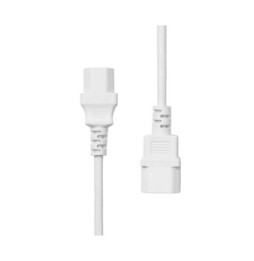 ProXtend Cordon secteur IEC C13 vers IEC C14 - Blanc - 5 m