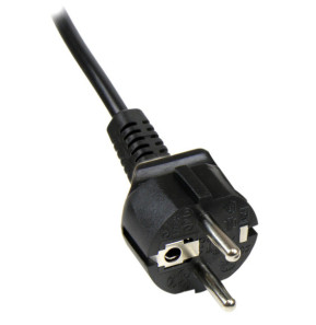 Startech.com Câble d'alimentation tripolaire noir - 1 mètre