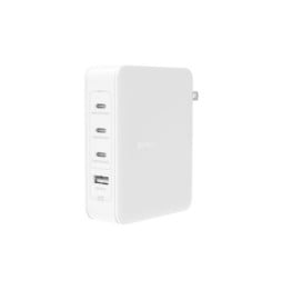 Belkin Belkin Chargeur Secteur 140W avec 4 sorties (3 x USB-C et 1 USB-A) (Blanc)