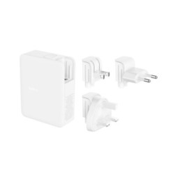 Belkin Belkin Chargeur Secteur 140W avec 4 sorties (3 x USB-C et 1 USB-A) (Blanc)