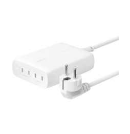 Belkin chargeur PC 200W avec 4 ports USB-C (Blanc)