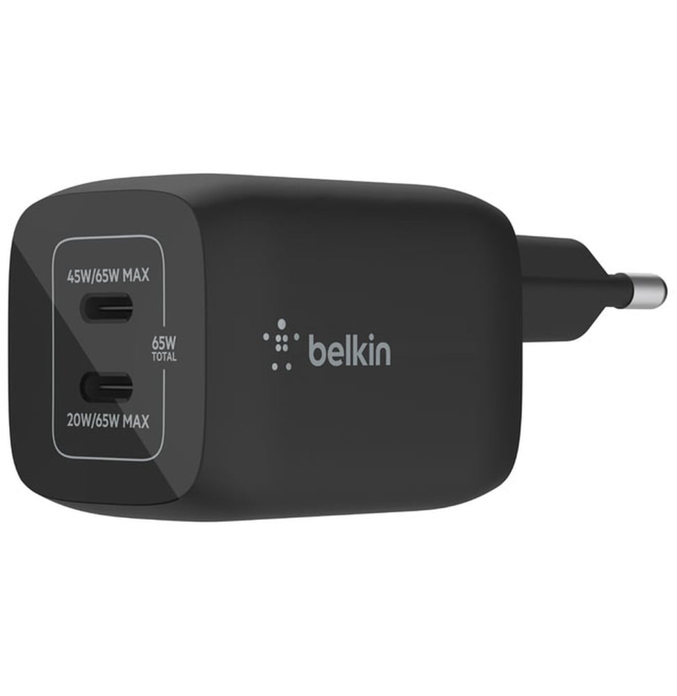 Belkin Chargeur secteur BoostCharge Pro USB-C 65 W (Noir)