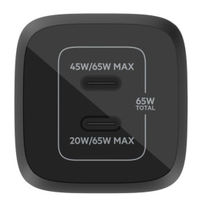 Belkin Chargeur secteur BoostCharge Pro USB-C 65 W (Noir)