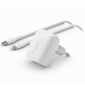 Belkin Chargeur secteur USB-C 20 W avec câble...