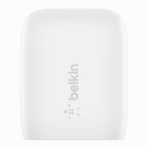 Belkin Chargeur secteur USB-C 20 W avec câble USB-C vers Lightning (Blanc) — image 3