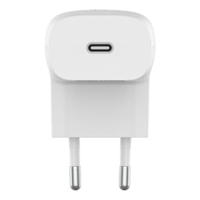 Belkin Chargeur secteur USB-C 20 W avec câble USB-C vers Lightning (Blanc) — image 4