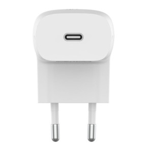 Belkin Chargeur secteur USB-C 20 W avec câble USB-C vers Lightning (Blanc)