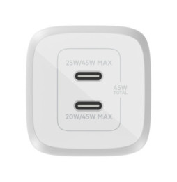 Belkin Chargeur secteur USB-C 45 W (Blanc)