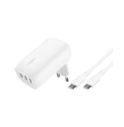 Belkin Chargeur USB-C 67W avec 3 ports USBC pour PC et téléphone
