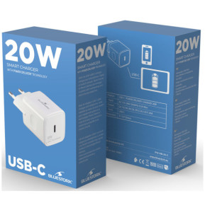 Bluestork Chargeur USB-C PD 3.0 20W