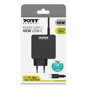 PORT Connect Power Supply USB Type C (45W)