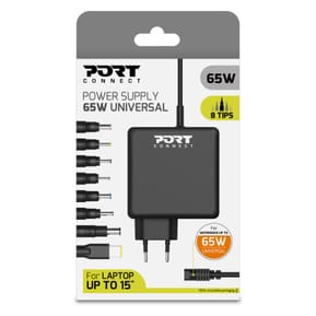 PORT Connect Adaptateur secteur universel 8 embouts 65W — image 5