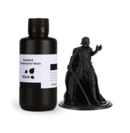 Elegoo Résine LCD Photopolymère Standard (1000 g) - Noir