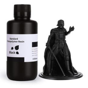 Elegoo Résine LCD Photopolymère Standard (1000 g) - Noir — image 2