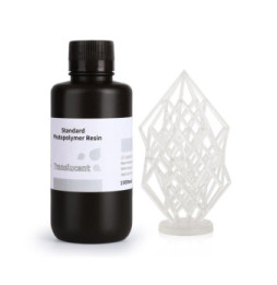 Elegoo Résine LCD Photopolymère Standard (1000 g) - Translucide