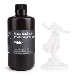 Elegoo Résine LCD Photopolymère lavable à l'eau (1000 g) - Blanche — image 2