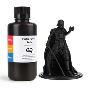 Elegoo Résine LCD ABS-Like Standard (1000 g) - SMOKY BLACK — image 2