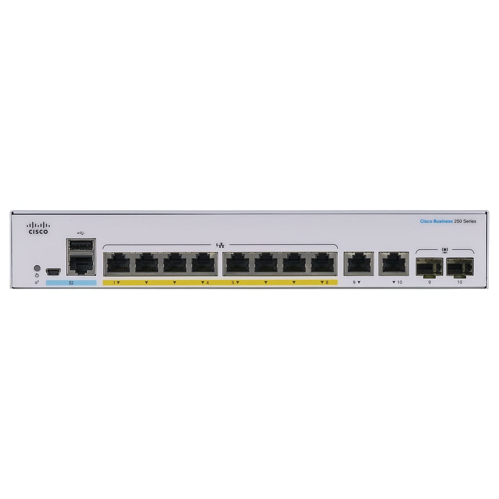Cisco CBS250-8P-E-2G — image 2