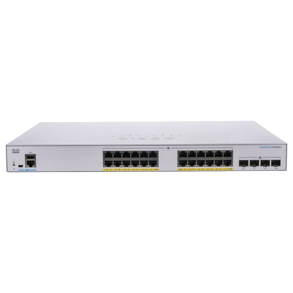 Cisco CBS250-24FP-4X — image 1