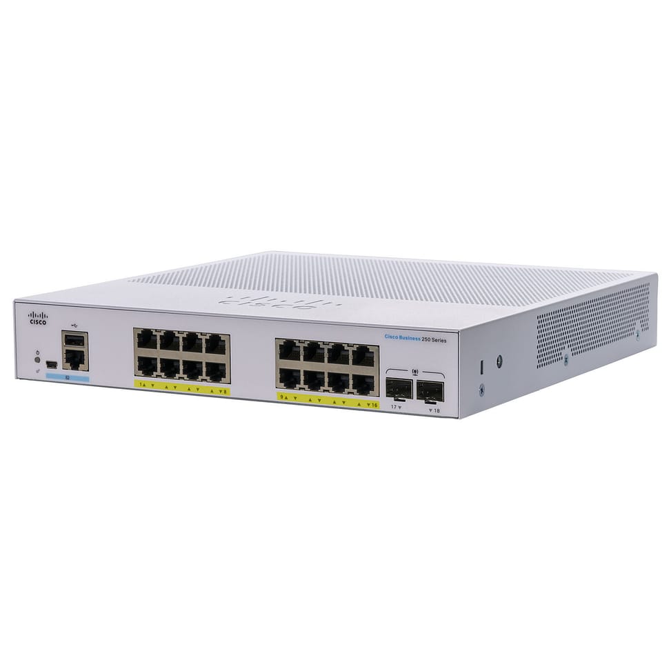 Cisco CBS250-16P-2G — image 3