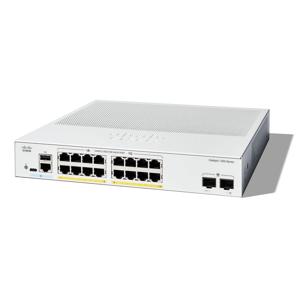 Cisco Catalyst 1300 C1300-16P-2G — image 1