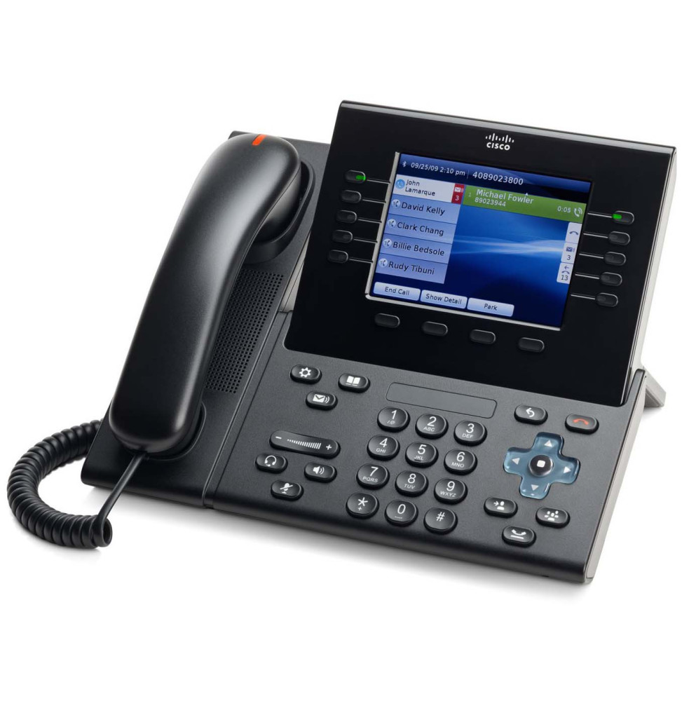 Téléphone VoIP Cisco CISCO Unified IP Phone 8961 (CP-8961-C-K9) Téléphone VoIP Cisco CISCO Unified IP Phone 8961 (CP-8961-C-K9)