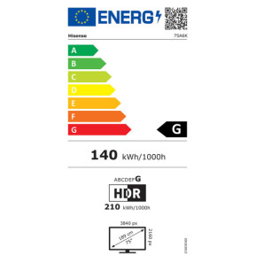 Hisense 75A6K