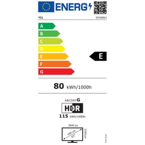 TV TCL 65V6B — image 5