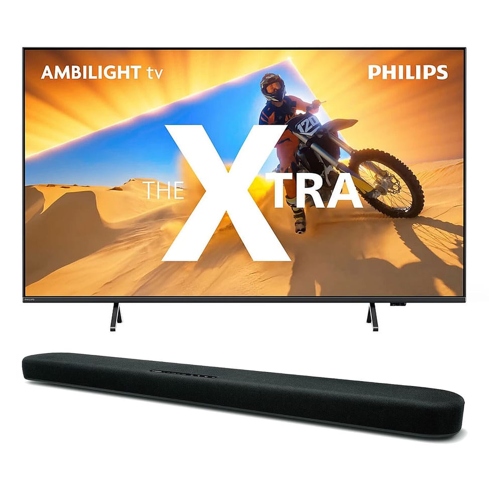 TV Philips The Xtra 65PML9049/12 + Yamaha SR-B20A Noir — image 1