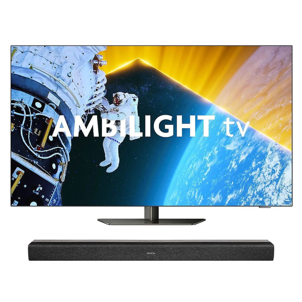 TV Philips 55OLED809/12 + Denon DHT-S217 — image 1