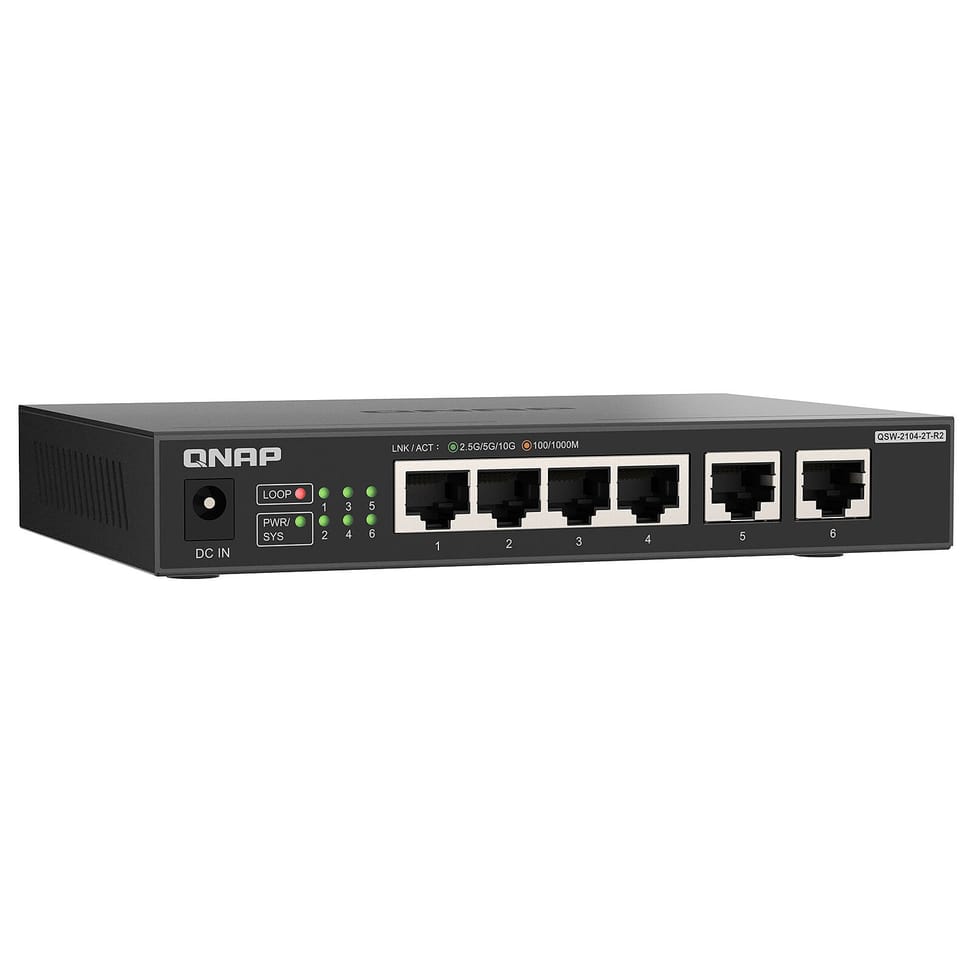 QNAP QSW-2104-2T-R2 — image 2