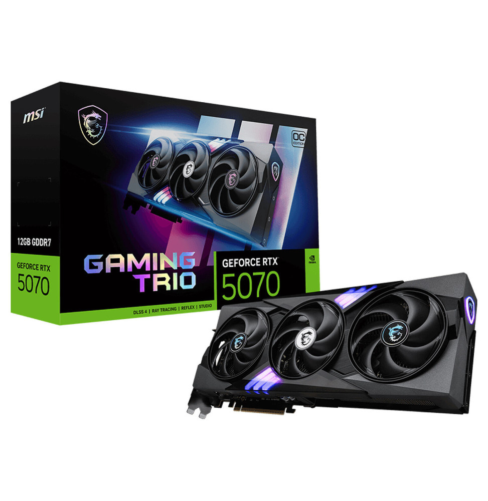 MSI GeForce RTX 5070 12G GAMING TRIO OC
