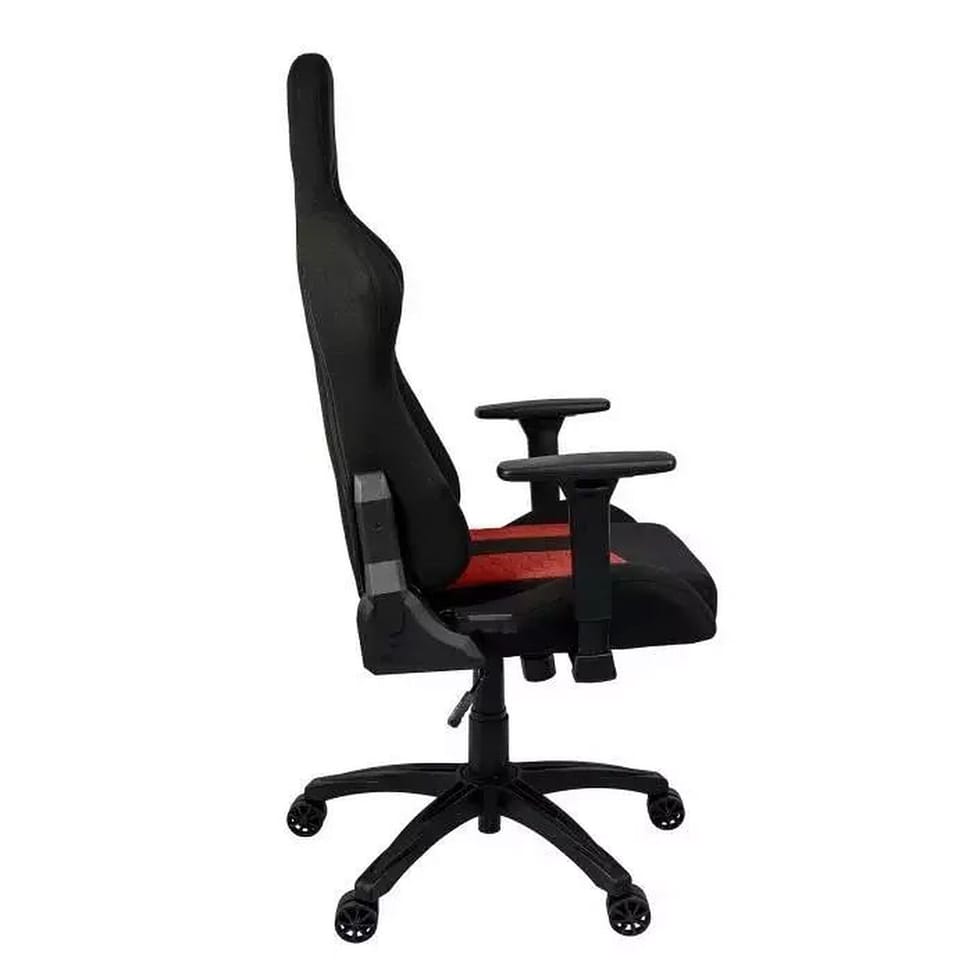 Corsair TC100 Relaxed Fabric (Noir/Rouge) — image 3