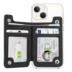 4smarts Porte-cartes MagSafe Protection RFID Fixation Magnétique Sécurisée Noir — image 2
