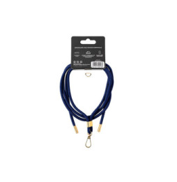 ARTEFAKT Bandoulière pour Smartphone Universelle avec Système de Fixation sur Coque Bleu marine