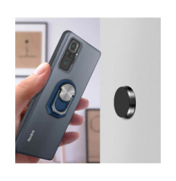Avizar Bague De Support Smartphone Magnétique Et Rotatif - Bleu Marine