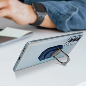 Avizar Bague De Support Smartphone Magnétique Et Rotatif - Bleu Marine — image 5