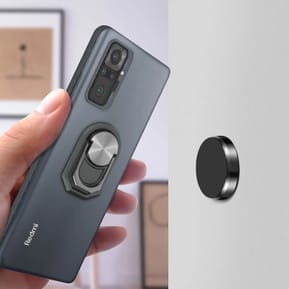 Avizar Bague De Support Smartphone Magnétique Et Rotatif - Gris — image 3