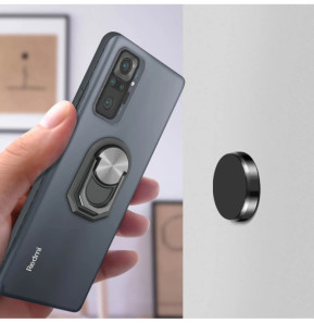 Avizar Bague De Support Smartphone Magnétique Et Rotatif - Gris
