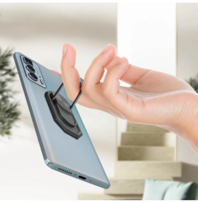 Avizar Bague De Support Smartphone Magnétique Et Rotatif - Gris