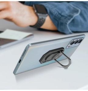 Avizar Bague De Support Smartphone Magnétique Et Rotatif - Gris