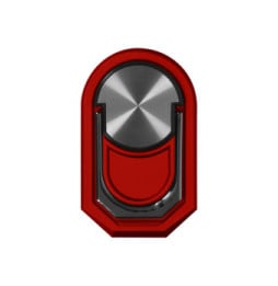 Avizar Bague De Support Smartphone Magnétique Et Rotatif - Rouge