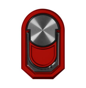 Avizar Bague De Support Smartphone Magnétique Et Rotatif - Rouge