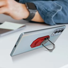 Avizar Bague De Support Smartphone Magnétique Et Rotatif - Rouge — image 5